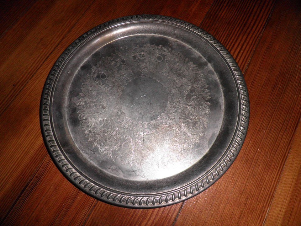 Vintage GSA Godinger Silver Art Co Tray