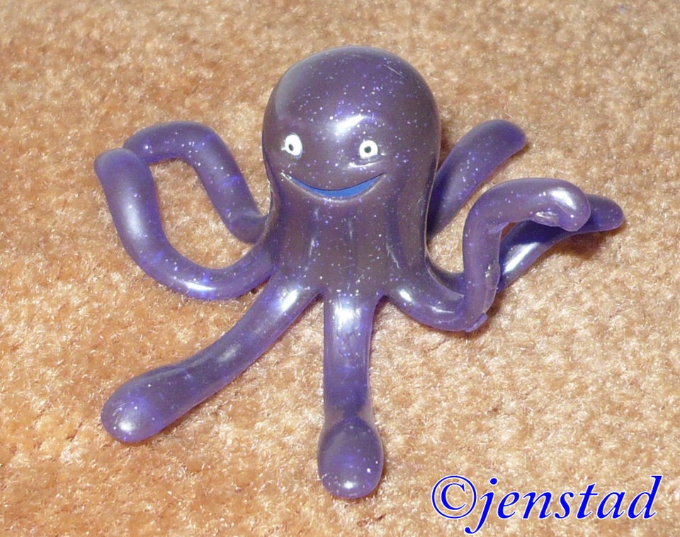 STRETCH THE PURPLE OCTOPUS MINI 2 TOY STORY 3 PVC FIGURE DISNEY/PIXAR 