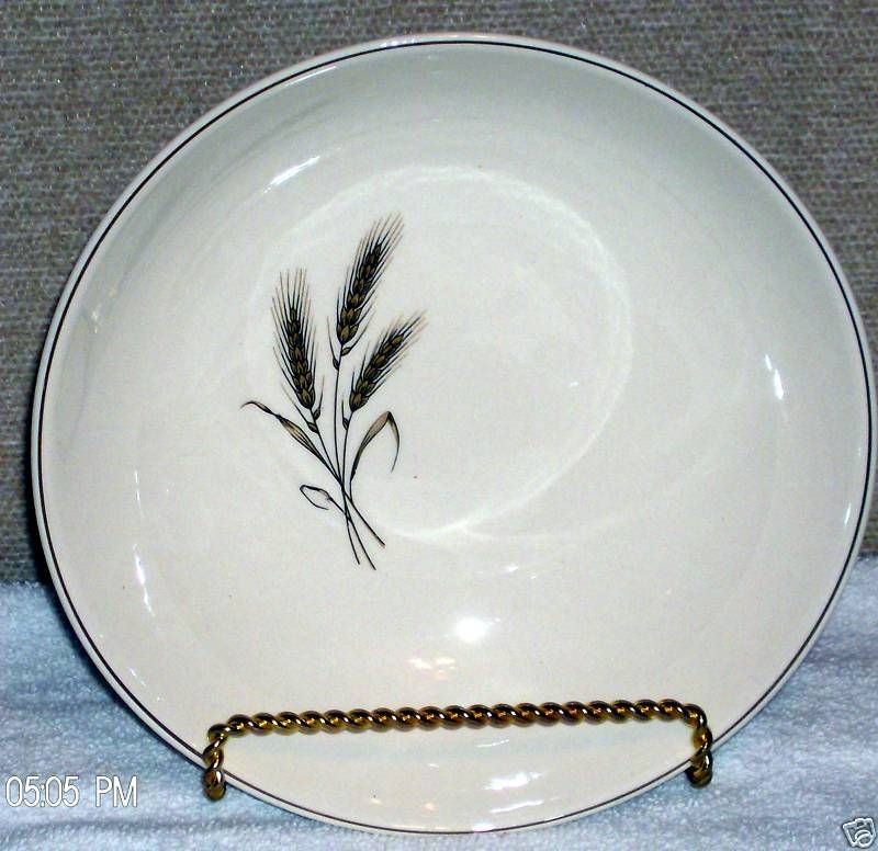 Salem Royal Joci China Fruit Dessert Bowl Wheat 23k