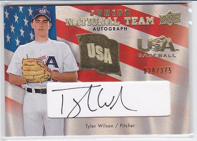 Tyler Wilson; Orioles, auto /375 Exquisite Card 100s of items for 