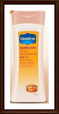 Vaseline Healthy White SPF 24 Whitening Body Lotion Triple Lightening 