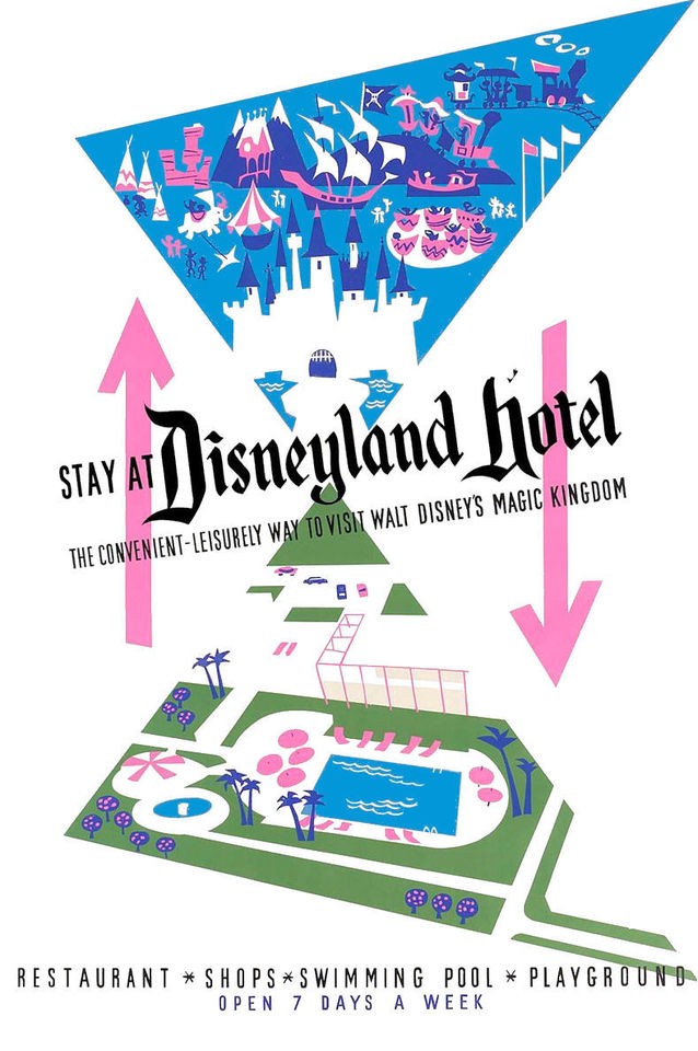 vintage disneyland posters in Posters