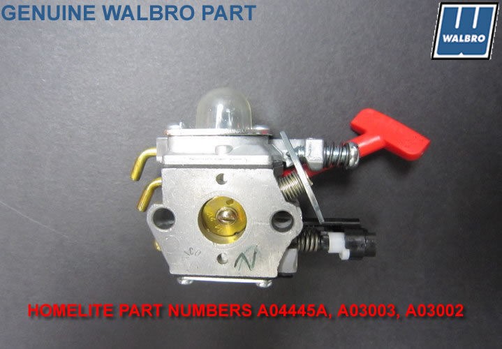 NEW HOMELITE A04445A CARBURETOR FOR HOMELITE TRIMMERS