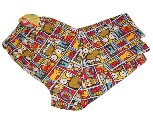 NWT SIMPSONS HOMER ♥NAUGHTY FACE♥ COTTON PAJAMA LOUNGE PJ SLEEP 