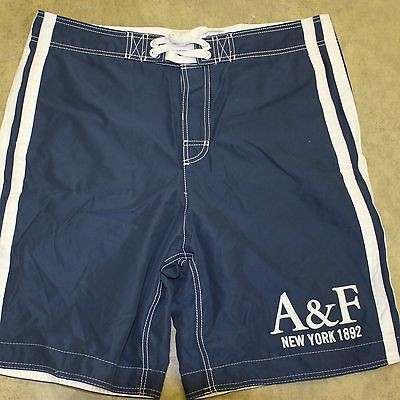   XL ABERCROMBIE FITCH HOLLISTER Green Mountain Broad Swim Trunk Short