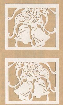 Mrs. Grossmans Laser Cut Wedding Bells Stickers