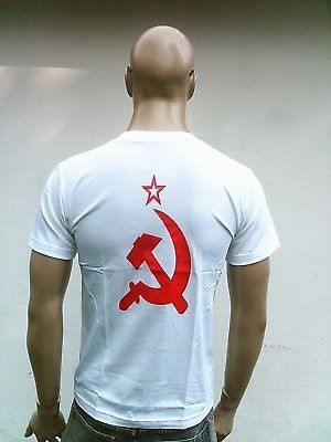 CCCP RUSSIA USSR UDSSR GUS Hammer & Sickle Red Star Army Cold War T 