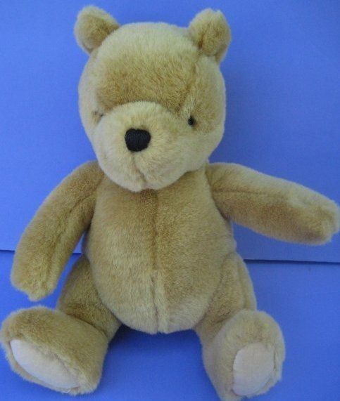 Classic WINNIE THE POOH Tan Gund Soft Plush Stuffed Animal