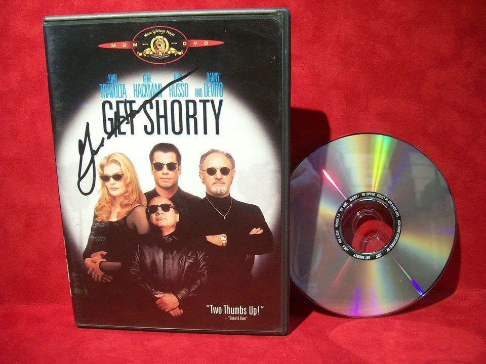 GENE HACKMAN Signed Autograph DVD Get Shorty