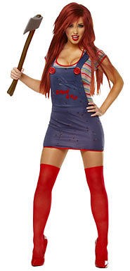 Womens Seed of Chucky Sexy Halloween Costume