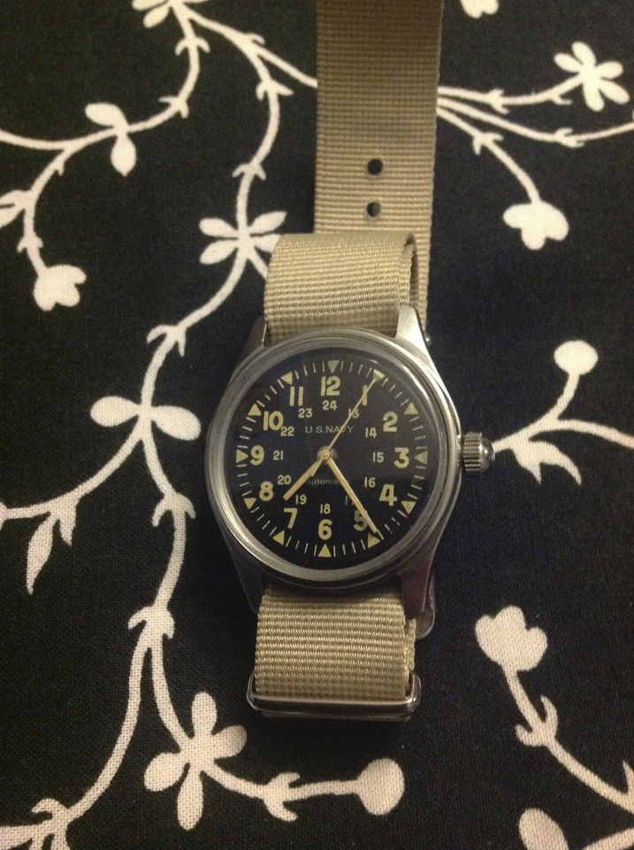 us navy watch in Jewelry & Watches