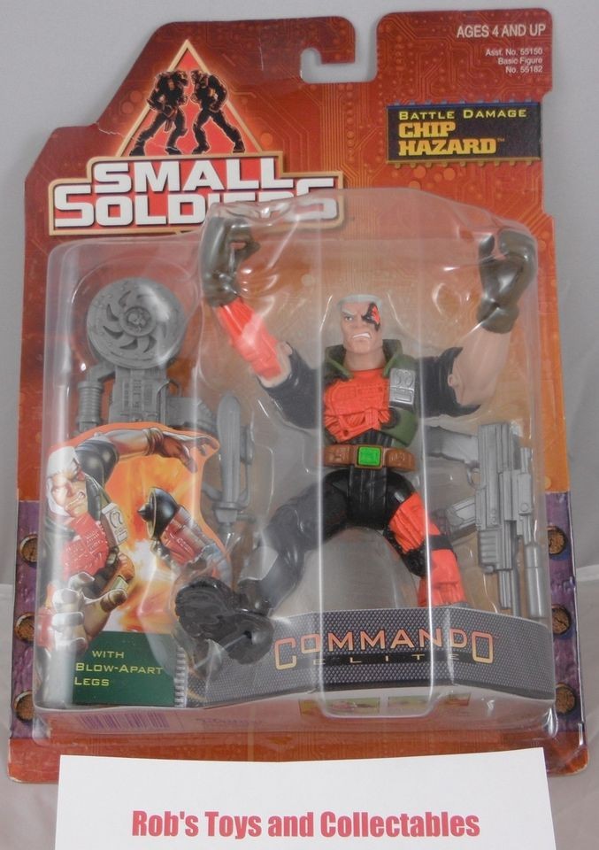 Small Soldiers Battle Damage Chip Hazard Action Figure MNIB