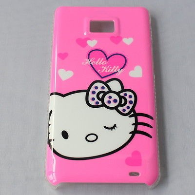 Hello Kitty Cartoon Skin Case Cover For Samsung Galaxy S2 i9100