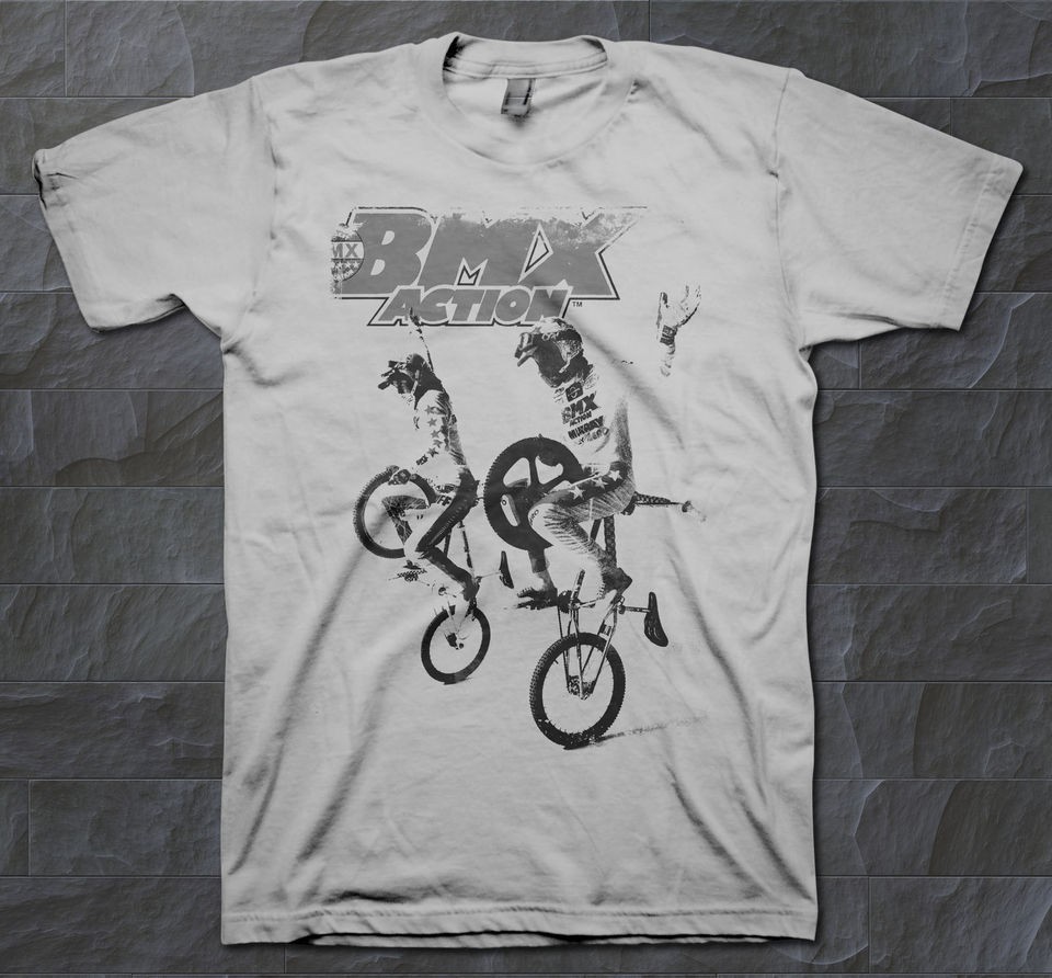 Retro BMX Action Tshirt, ET, HARO, Performer, Mongoose, Old school 