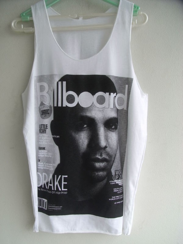 Drake Hip Hop POP Drizzy Young Money Billboard Singlet Tank Top Mens 