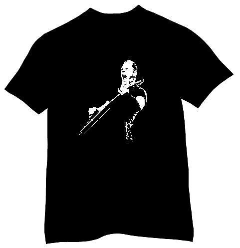 JAMES HETFIELD METALLICA METAL ROCK MUSIC KIDS T SHIRT