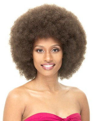 Janet Collection Premium Synthetic Fiber   Afro Wig