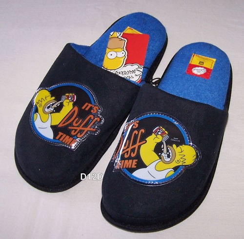 homer simpson slippers in Clothing, 