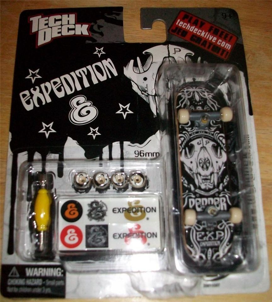 New Tech Deck EXPEDITION Skateboards PEPPER Skull 96mm Fingerboard