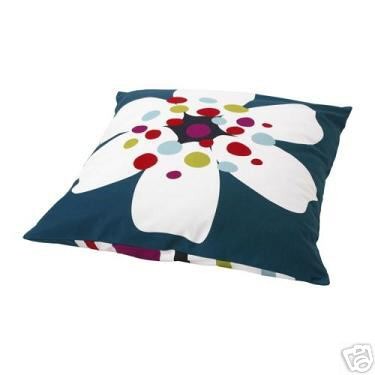 IKEA HANNA   Pillowcase Cover Floral 26 x 26 NEW