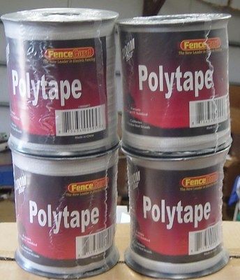 rolls 1/2 Horse polytape 656 electric fence White