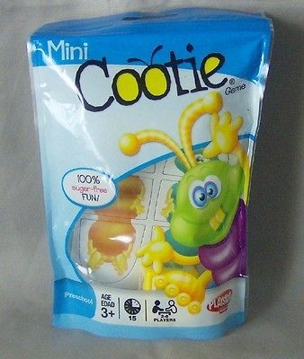 HASBRO PLAYSKOOL MINI COOTIE GAME AGES 3+ 2 6 PLAYERS NIP