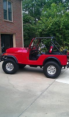 Jeep  CJ Red 76 Jeep CJ5. New Paint and Tires. Runs Great