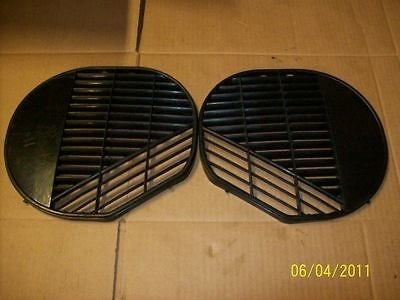 1969 70 Oldsmobile Delta 88 98 Kick Panel Air Vent Grilles   PAIR 