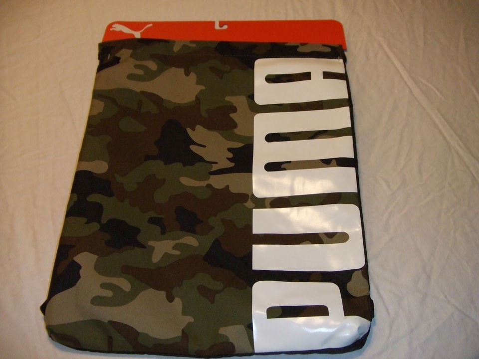 PUMA COUNTRY LOGO CAMO CARRYSACK BACKPACK GEAR BAG MMA BJJ VALE TUDO 