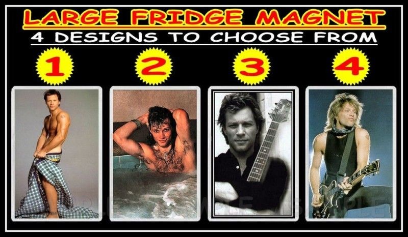 JON BON JOVI f109m LARGE FRIDGE MAGNET CHOICE OF 4