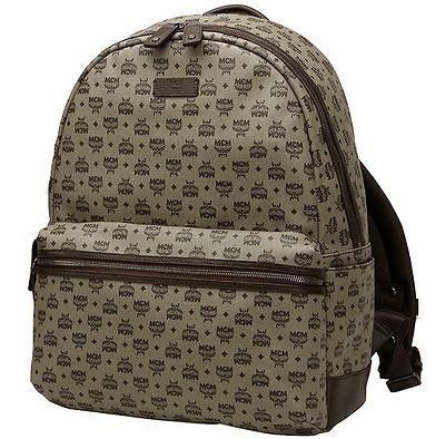 Authentic MCM STARK Marble VISETOS BACKPACK Medium NWT