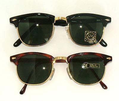 Pairs New Vintage 80s Clubmaster Wayfarer Sunglasses