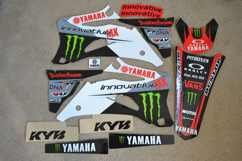 TEAM MONSTER INNOVATIVE MX YAMAHA GRAPHICS YZ250F YZ450F YZF450 YZF 