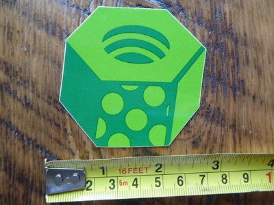 MOUNTAIN HARDWEAR Tent Jacket STICKER Decal NEW GREEN NUT