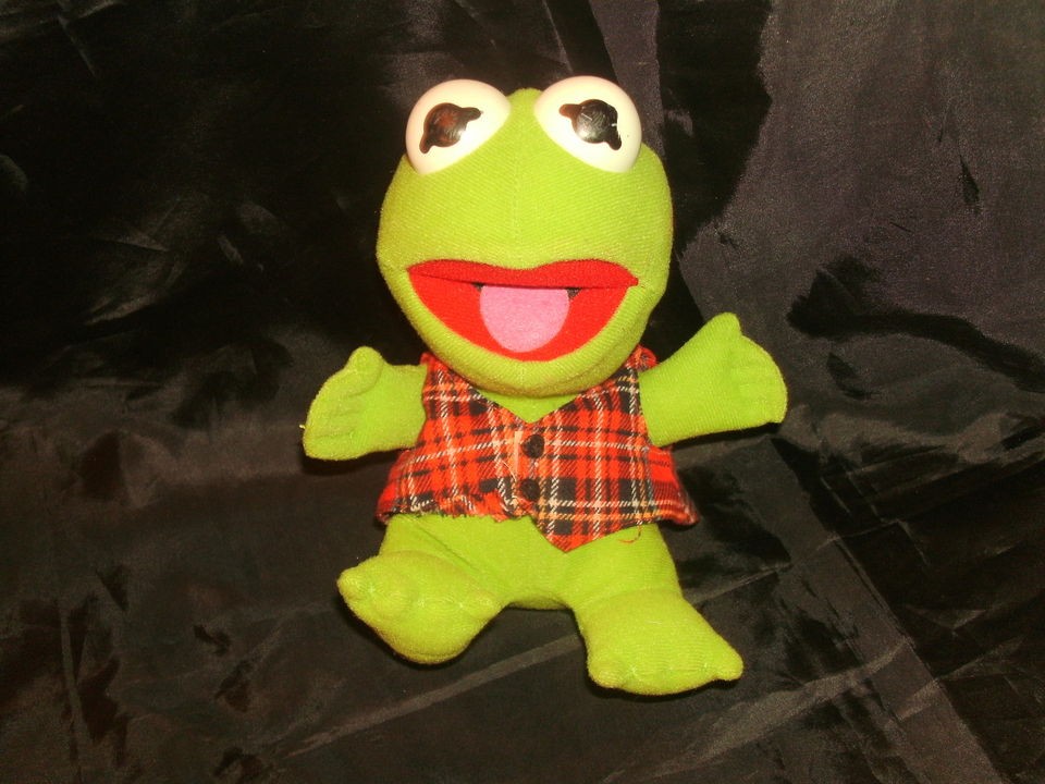 Vintage McDonalds Happy Meal Baby Muppet Kermit 1987 toy