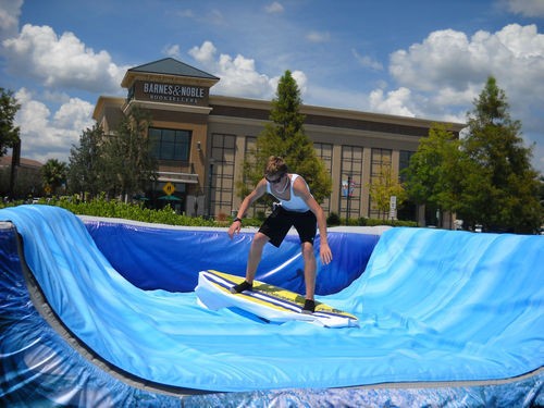   Surf,Skate, & Snow board ride like a mechanical bull w/ inflatable