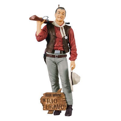 2012 Hallmark Keepsake Ornament   John Wayne Rio Bravo   NIB