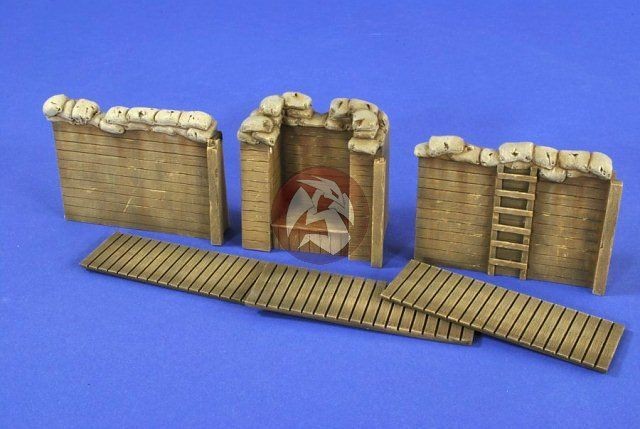   35 Trench System II Sections with Observation Machine Gun Post 2667