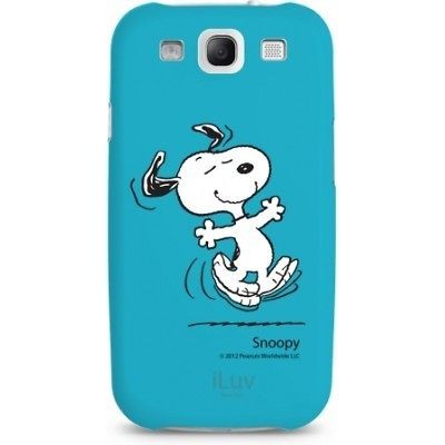 Authentic iLuv Snoopy Woodstock Blue Hard Shell Case Samsung Galaxy S3 