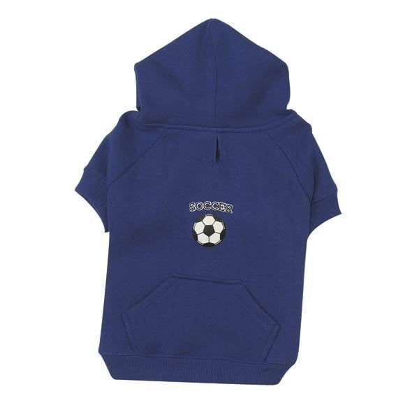   footie football Hoodie XS 7.5L Dog SweatShirt Jersey pet apparel