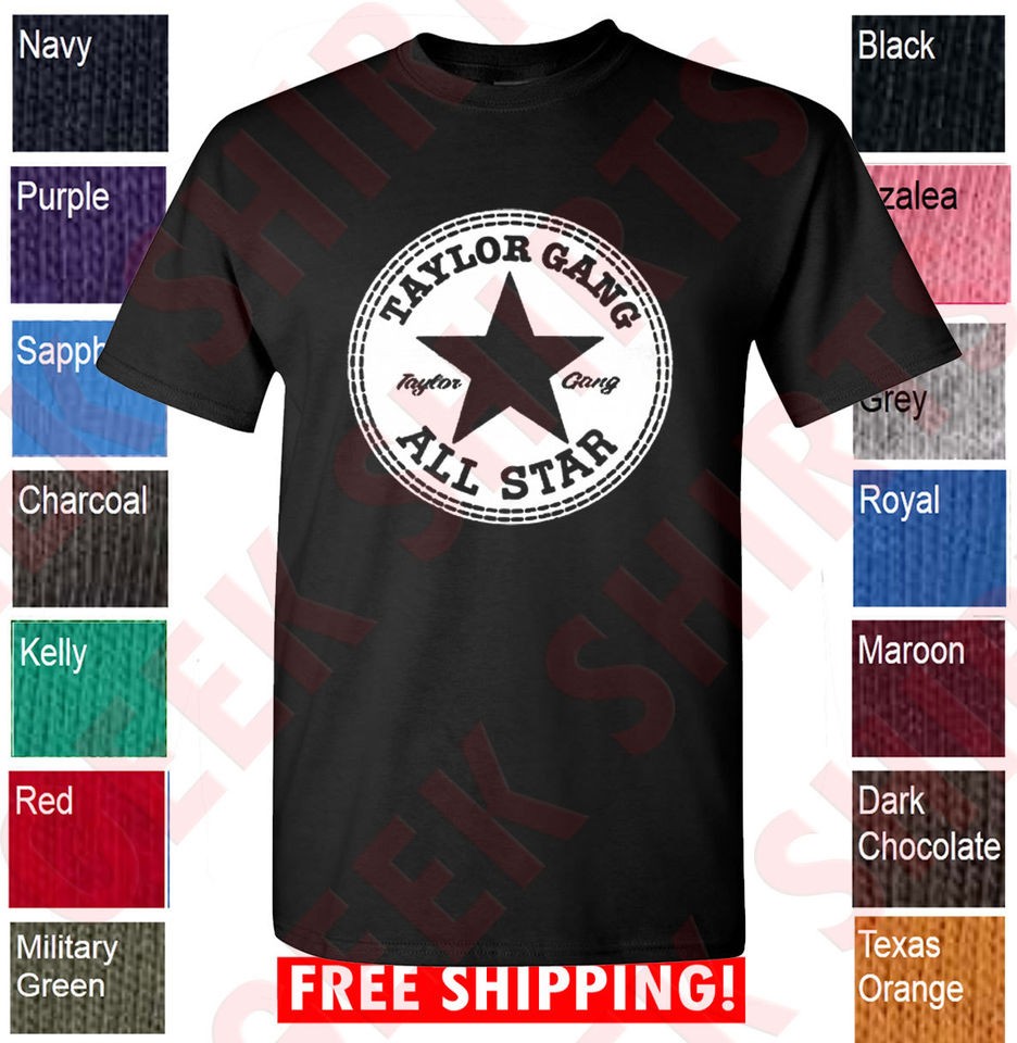 ALLSTAR t shirt Swag ILLEST Lil Wayne taylor gang wiz khalifa shirt 