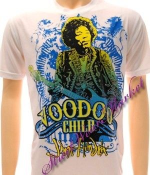 Jimmy Hendrix VOODOO Child Jimi Vintage T shirt Sz L