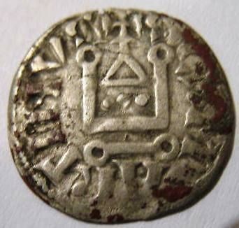 CRUSADER BILLON DENIER WILLIAM GREECE COIN ARCHAEOLOGY