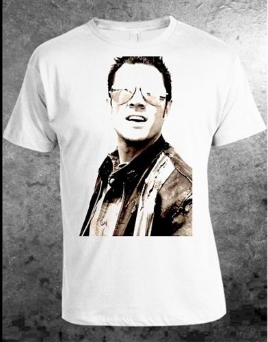 JACKASS 2 vintage JOHNNY KNOXVILLE White T SHIRT men women retro 