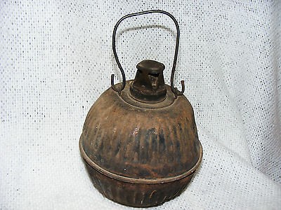 Vintage Road Hazard Flare Torch / Smudge Pot / Karosene