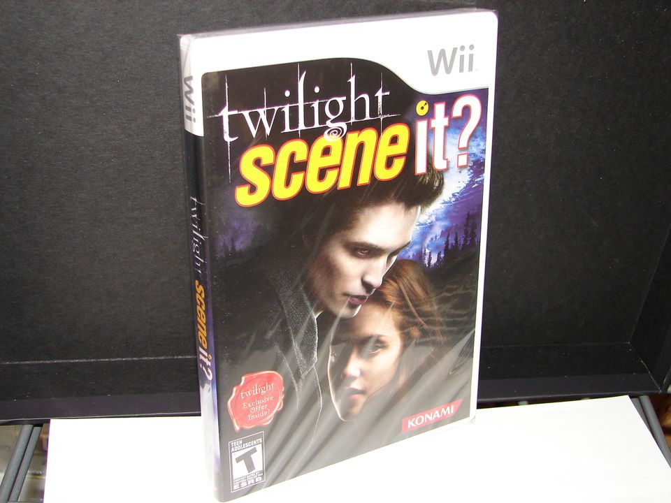 scene it twilight nintendo wii new sealed  low