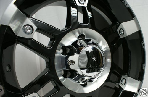 17 x 9 inch black kmc xd series spy wheels