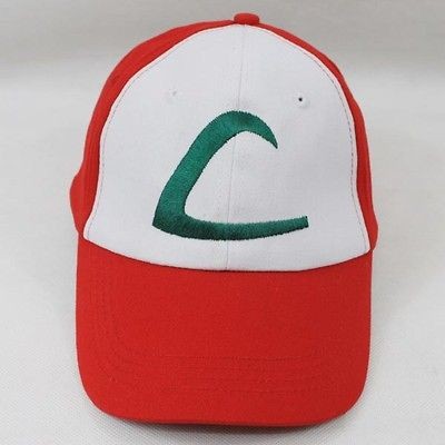 pokemon satoshi ash ketchum baseball cap hat cosplay from china