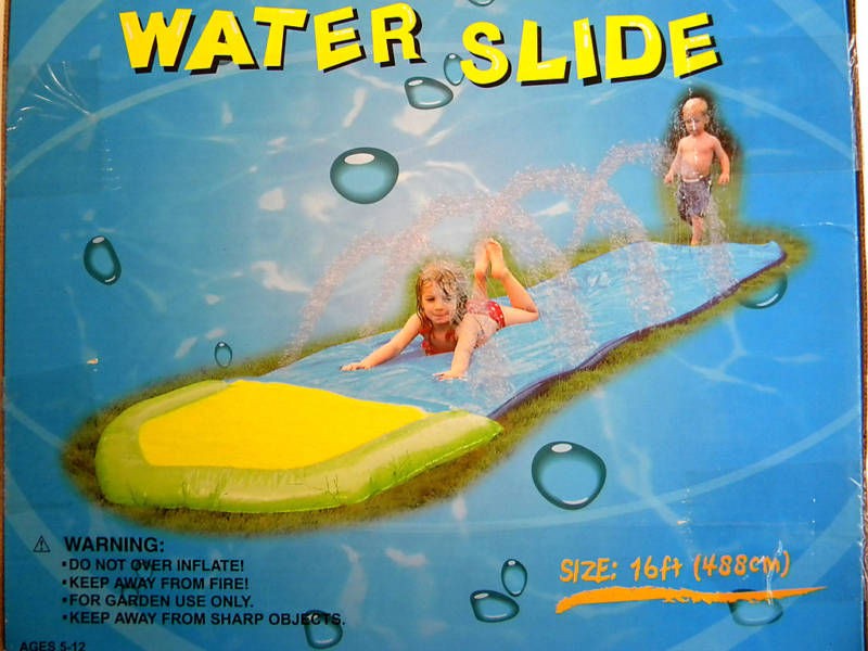 WATER SLIDE~LARGE WATER SLIDE~16 FEET OF FUN ~NEW~ ~  ~ ~