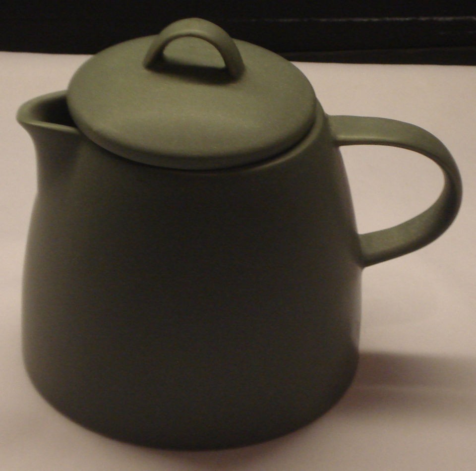  Linden Green Kathleen Wills Covered Creamer Pitcher 